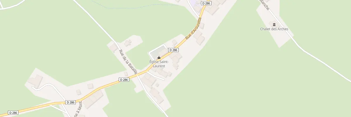 Plan du 24 Rue d’Arsurette à Arsure-Arsurette