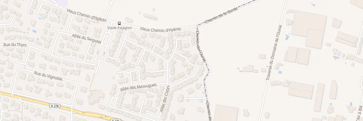 Plan du 14 Rue Lot Jardins de la Durande à La Crau