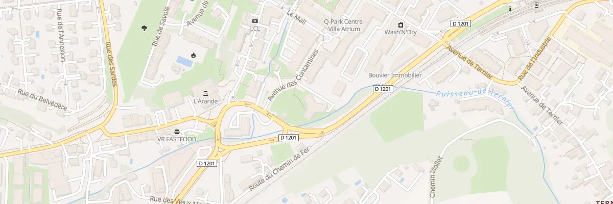 Plan du 17 Av des Contamines à Saint-Julien-en-Genevois