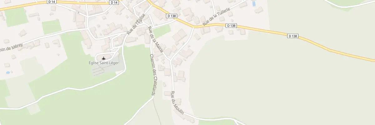 Plan du 5 Rue du Moulin à Vieilley