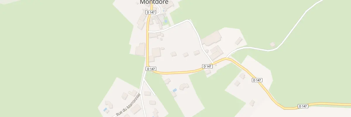 Plan du 8 Rue Clément Thomassin à Montdoré