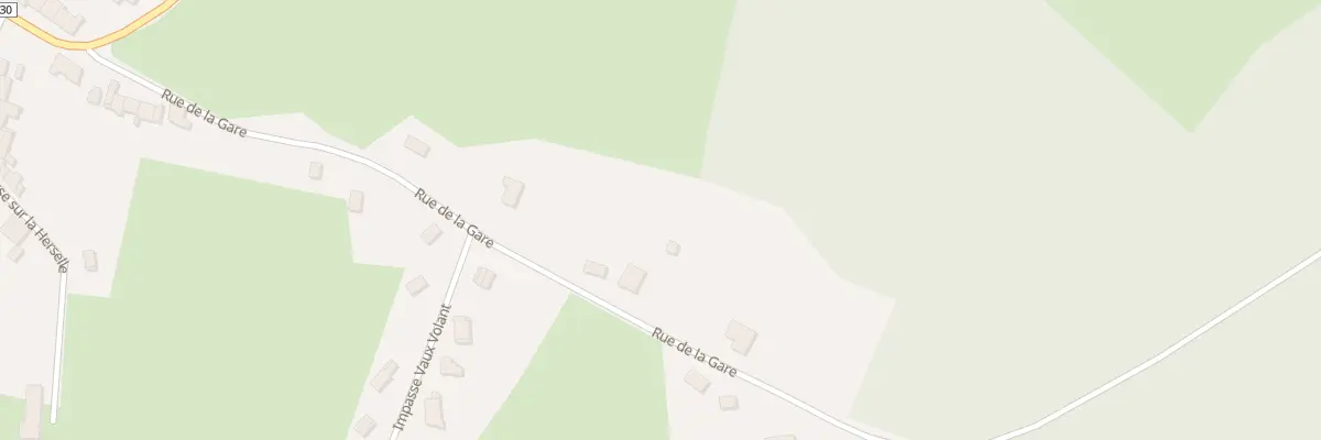 Plan du 7 Rue de la Gare à Polaincourt-et-Clairefontaine