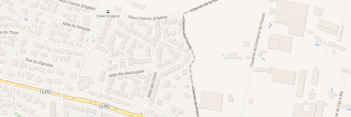 Plan du 8 All des Santolines à La Crau