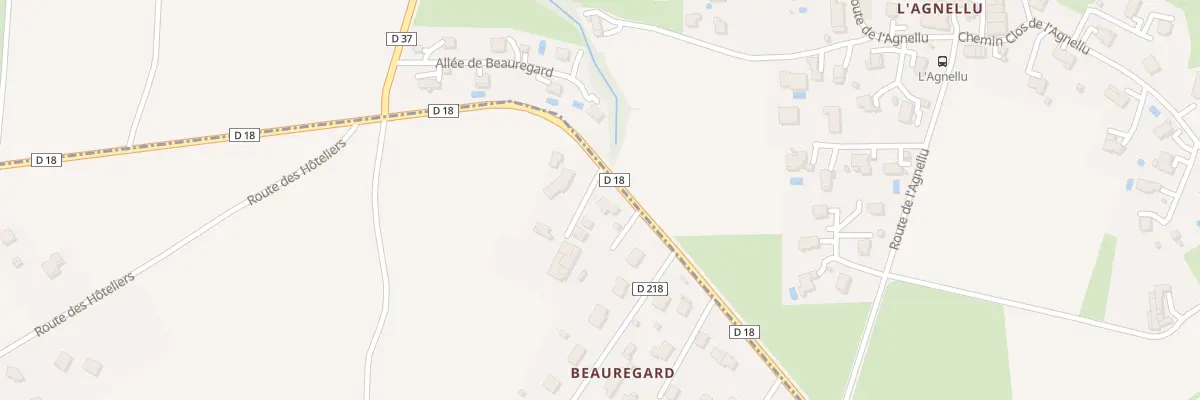 Plan du 4 Che du Puits à Présilly