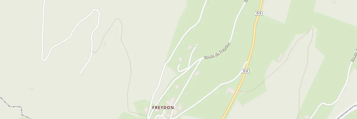 Plan du 4 Rue du Haut Freydon au Moutaret