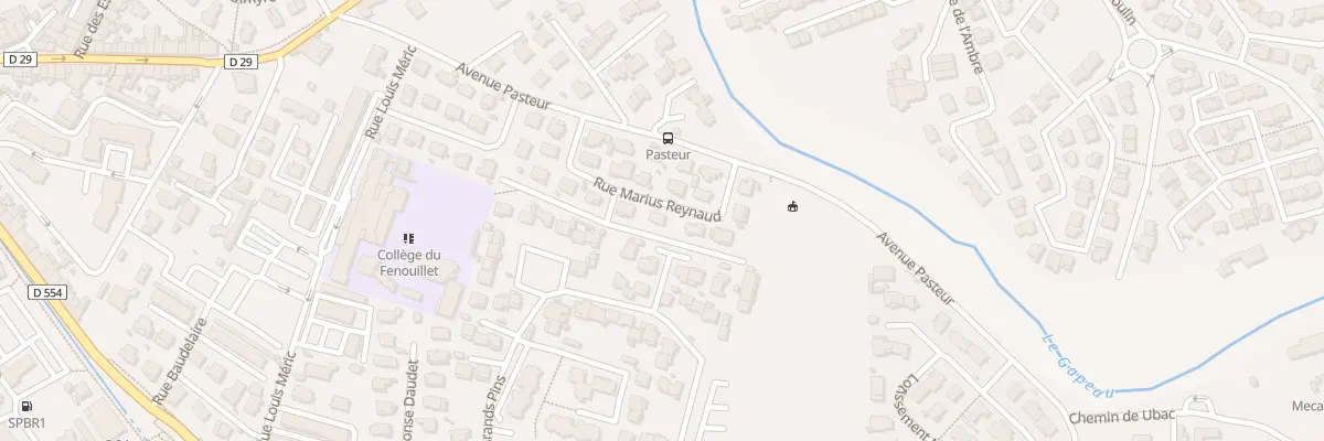 Plan du 9013 Rue Marius Reynaud à La Crau