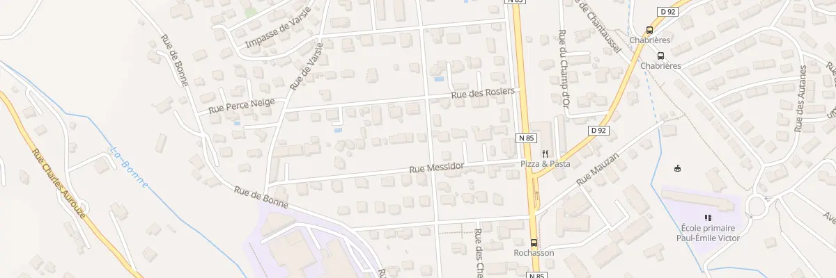 Plan du 3 Rue des Lilas à Gap