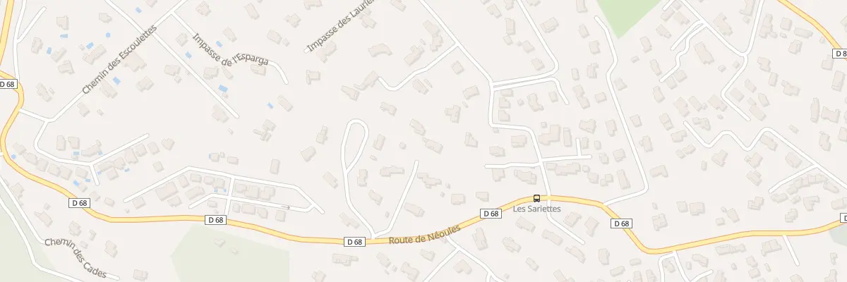 Plan du 111 Rue du Coup du Roi à Rocbaron
