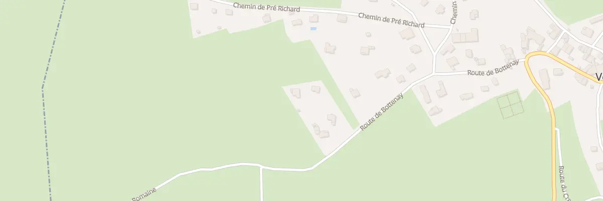 Plan du 370 Rte de Bottenay à Vesancy