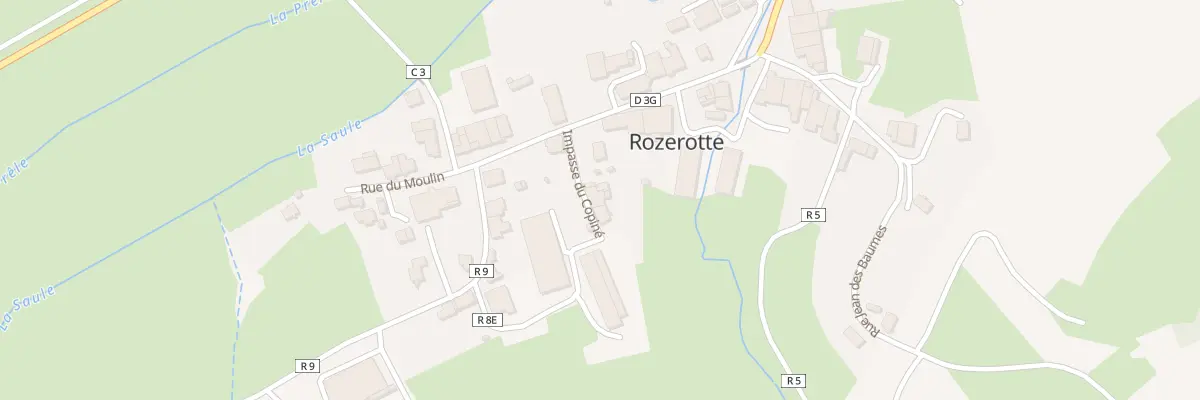 Plan du 57 Imp du Copiné à Rozerotte