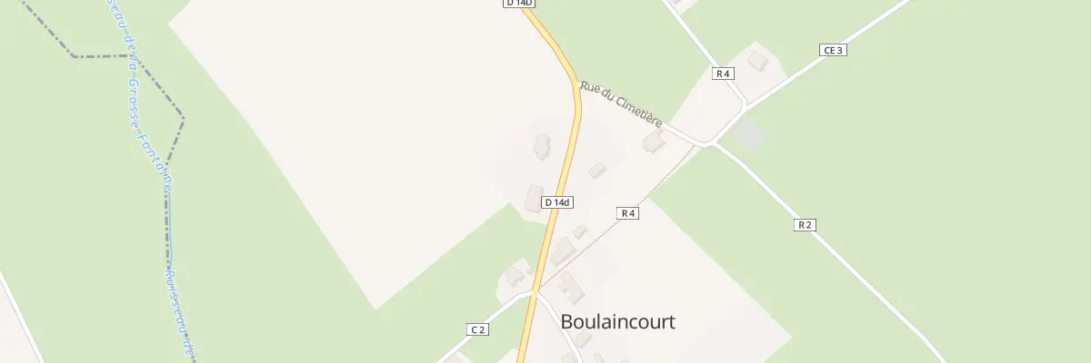 Plan du 65 Rte de Toul à Boulaincourt