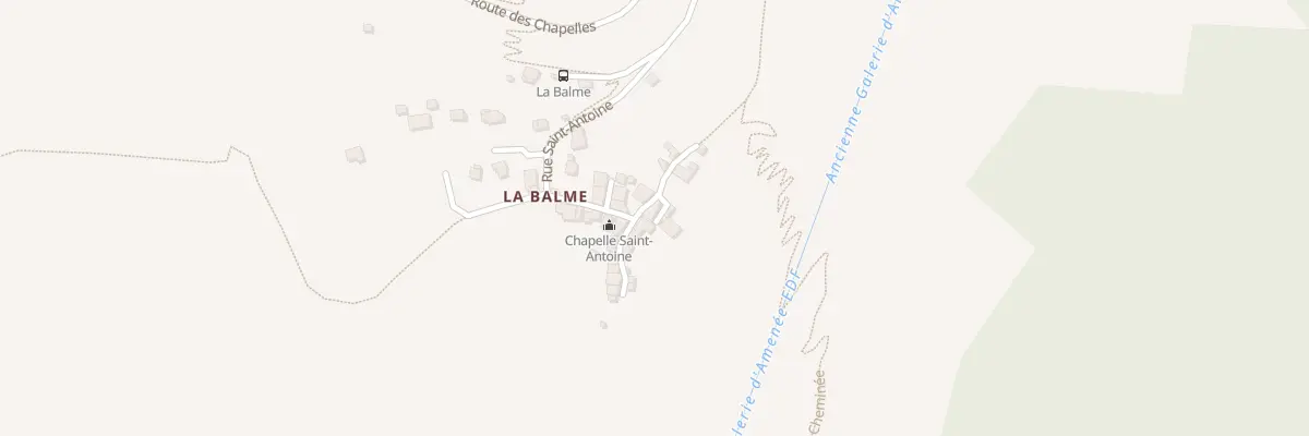Plan du 5146 Village de la Balme à Auris