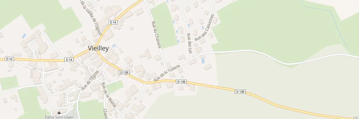 Plan du 5 Rue de la Tuilerie à Vieilley