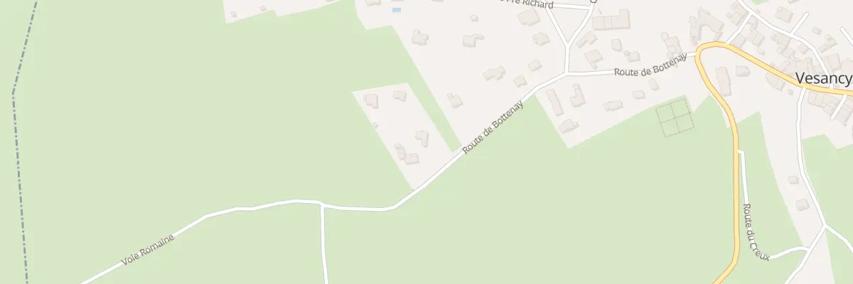 Plan du 312 Rte de Bottenay à Vesancy