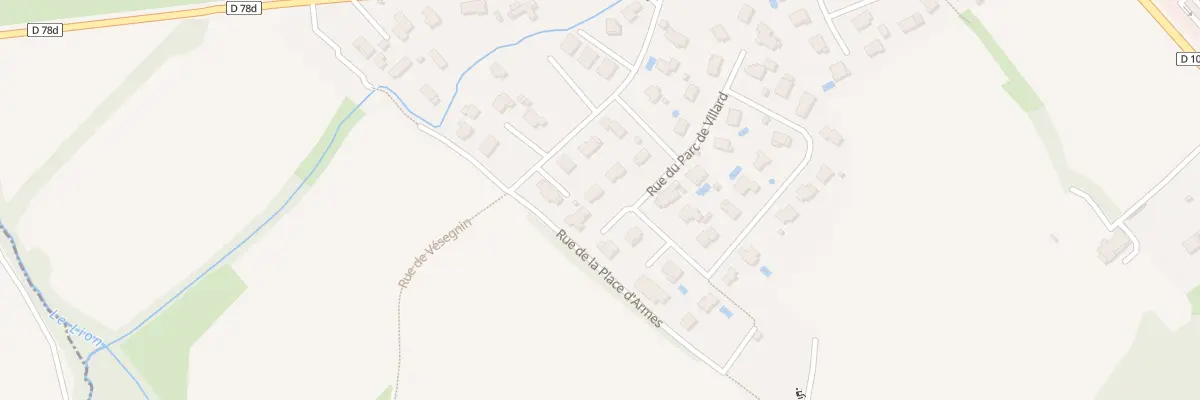 Plan du 126A Rue du Parc de Villard à Ornex