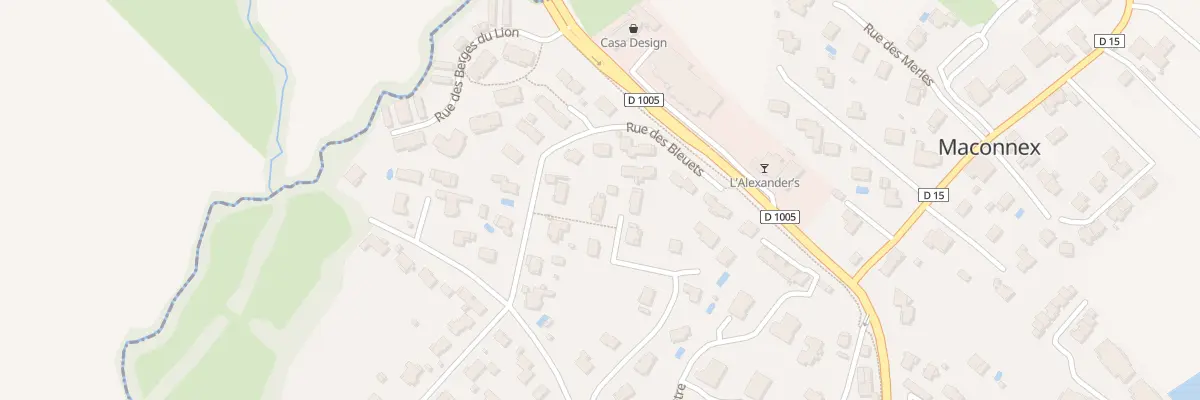Plan du 237 Rue des Campanules à Ornex