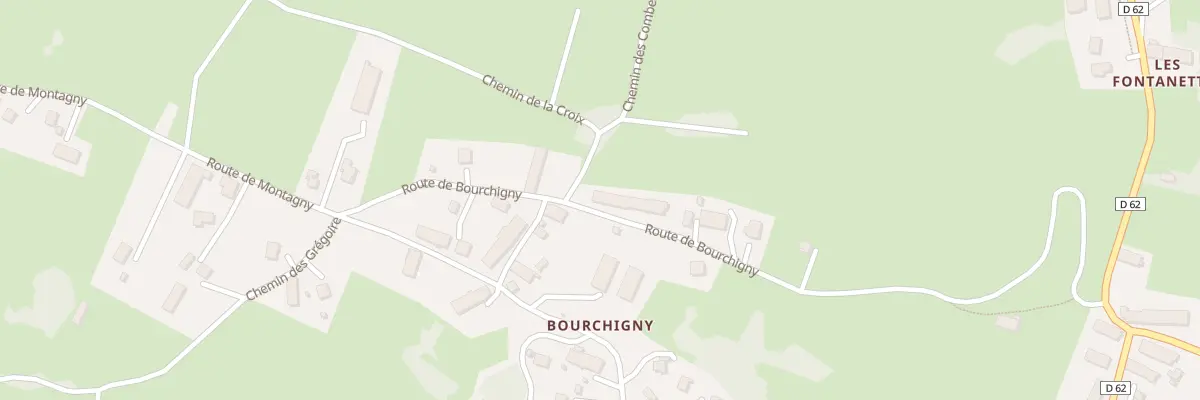 Plan du 594 Rte de Bourchigny à Arith
