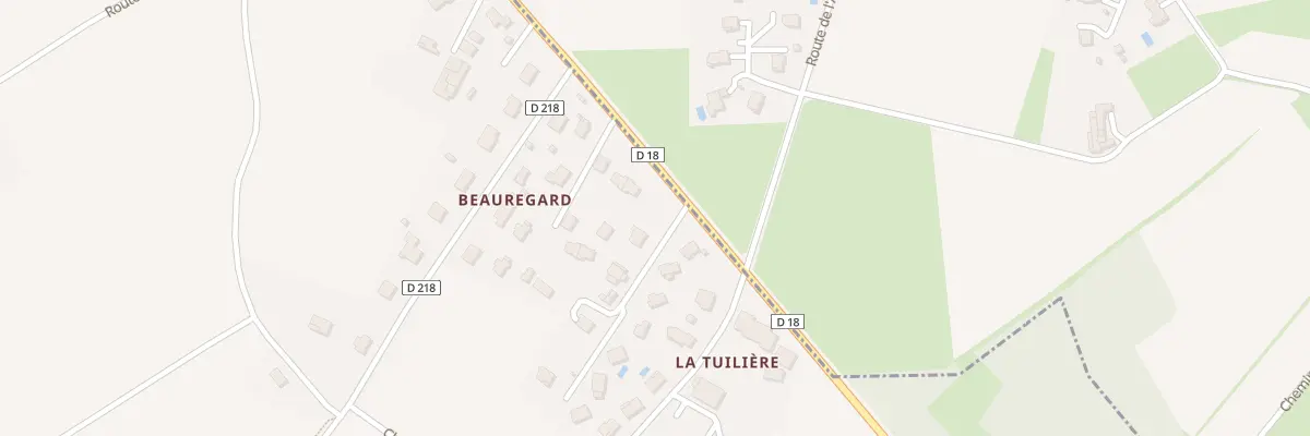 Plan du 30 Che de la Tuilière à Présilly