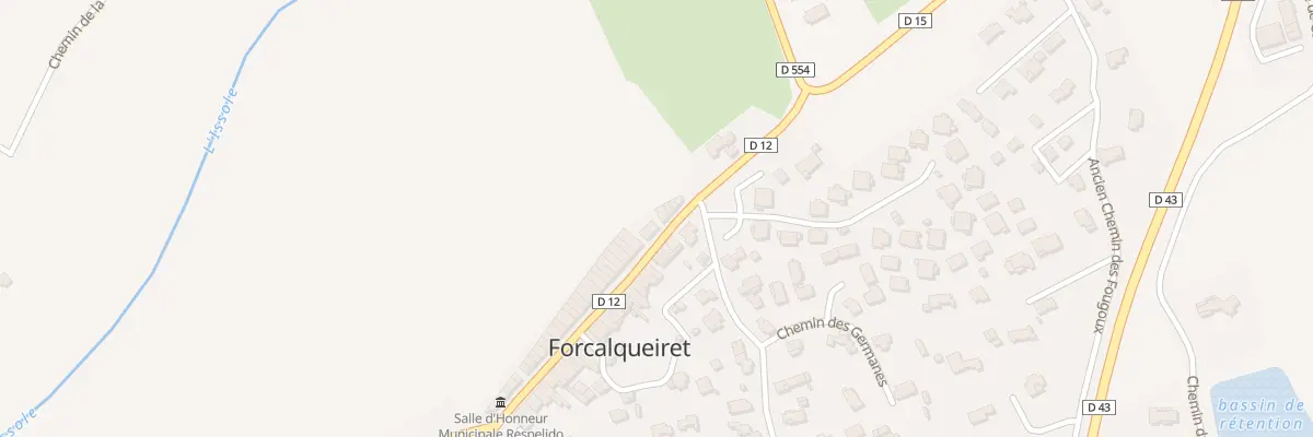Plan du 41A Rue de la Liberation à Forcalqueiret