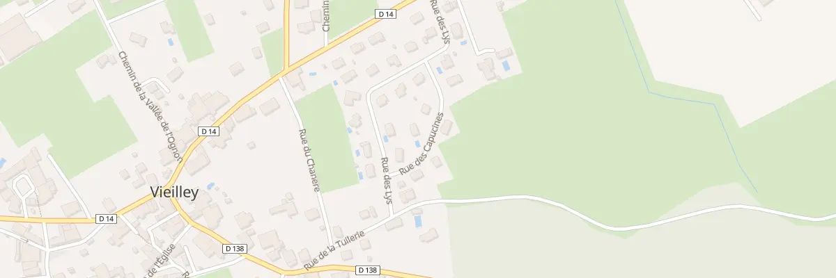 Plan du 3 Rue des Capucines à Vieilley
