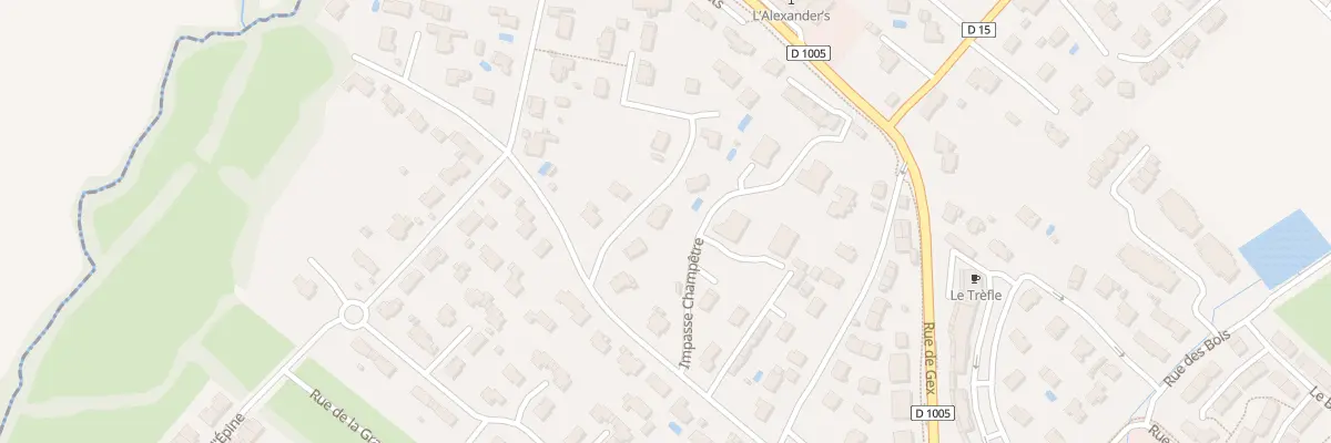 Plan du 72 Rue des Campanules à Ornex