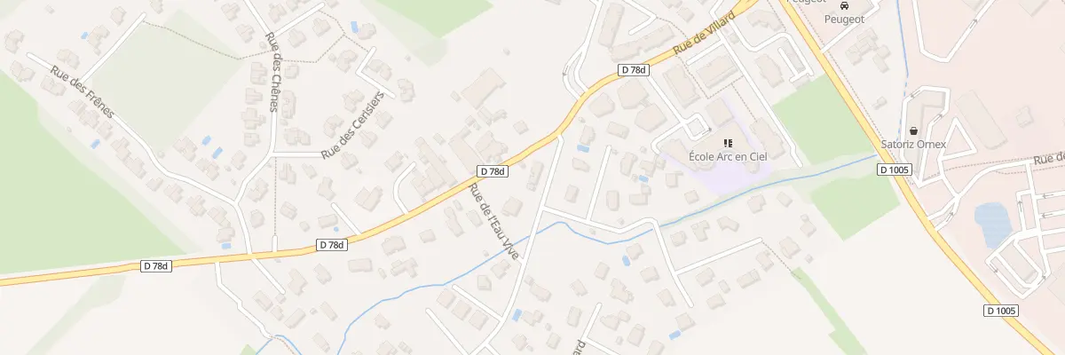 Plan du 58 Rue de Vésegnin à Ornex