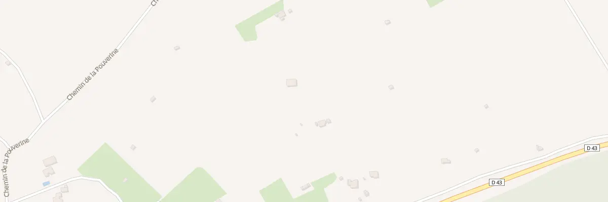 Plan du 1786 Che de la Pouverine à Cuers