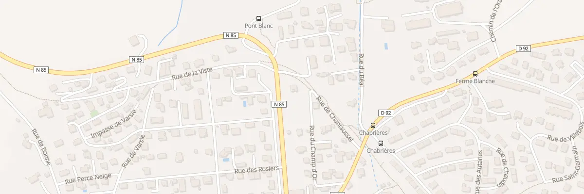 Plan du 7 Rue du Champ d’or à Gap