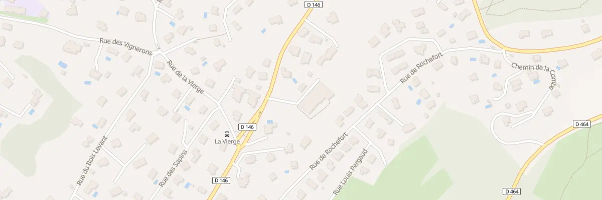 Plan du 24 Rue du Comté de Montbéliard à Montfaucon