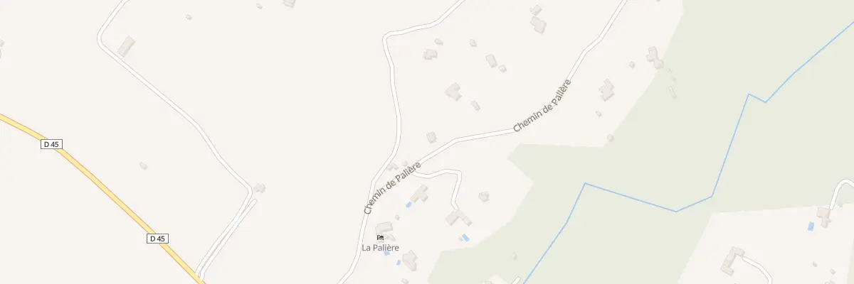 Plan du 5331 Les Couastes Belles à Correns