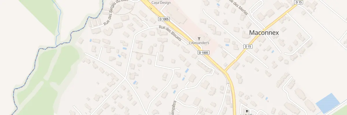 Plan du 158 Rue des Campanules à Ornex