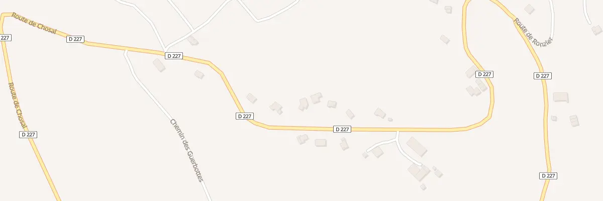 Plan du 3000 Rte de Chosal à Cruseilles