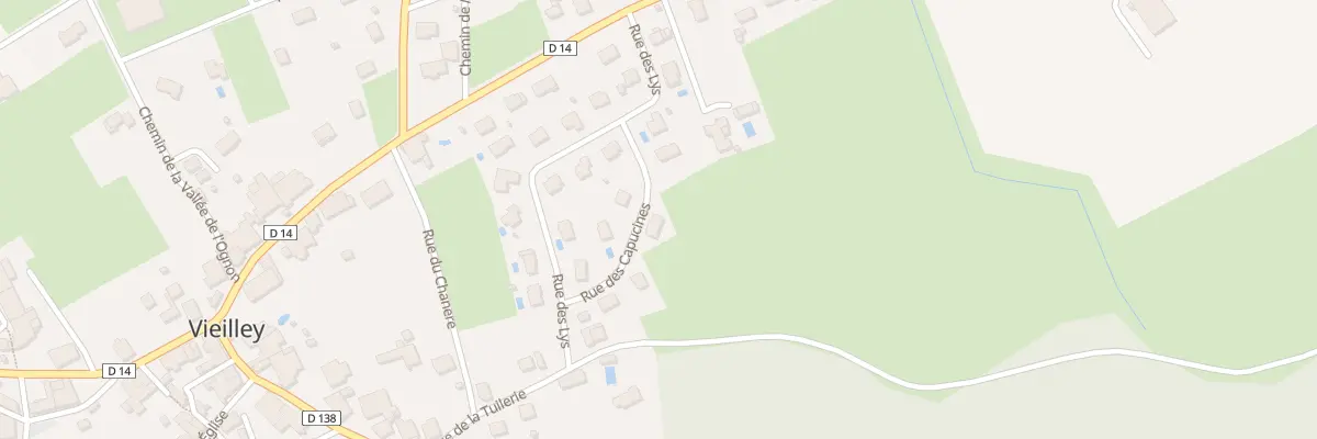 Plan du 6 Rue des Capucines à Vieilley