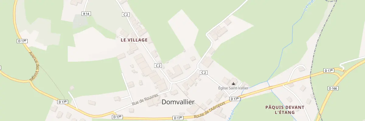 Plan du 12 Rue Victor Hugo à Domvallier
