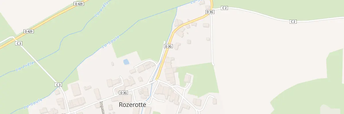 Plan du 176 Rue St Roch à Rozerotte