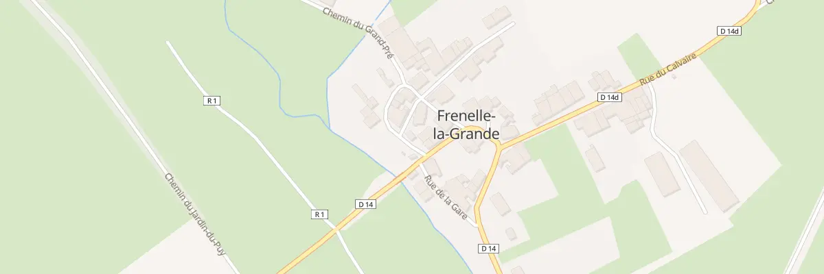 Plan du 30 Rue de la Mairie à Frenelle-la-Grande