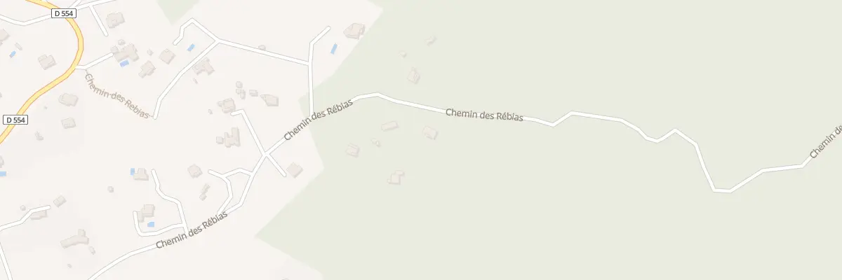 Plan du 6161 Les Rebias au Val