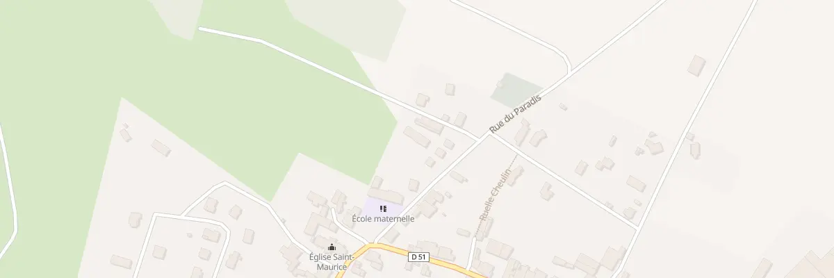 Plan du 5 Rue du Paradis à Fleurey-lès-Faverney