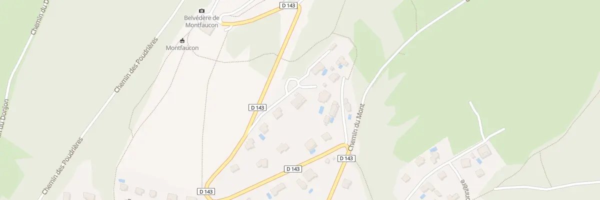 Plan du 18 Rue de la Vue des Alpes à Montfaucon