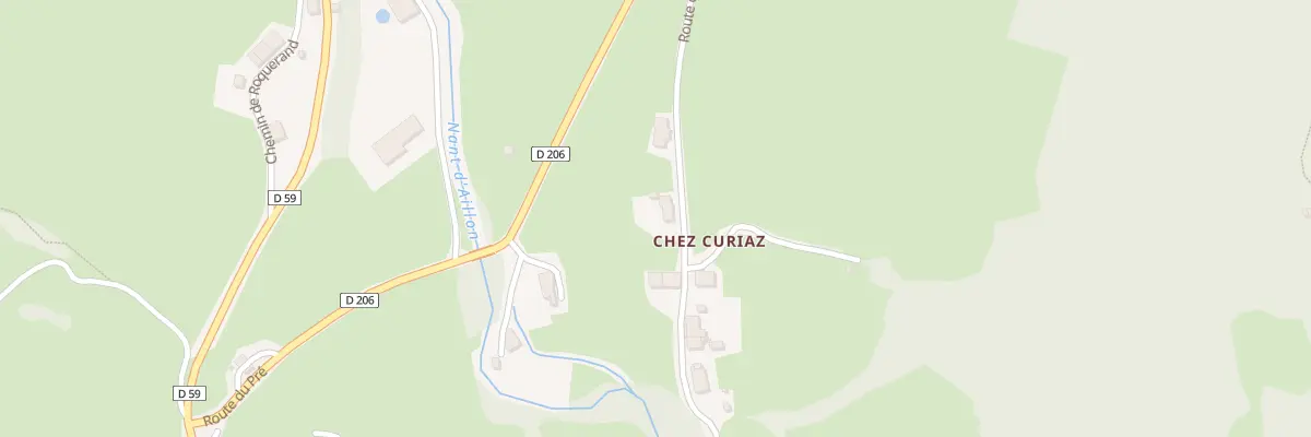 Plan du 270 Rte de Chez Curiaz à Aillon-le-Jeune