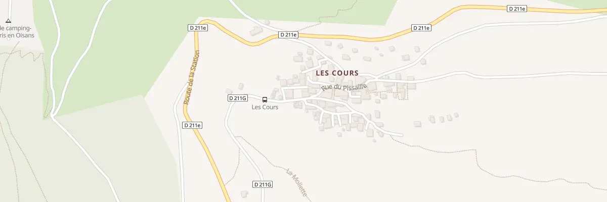 Plan du 2 Rue du Pissaille à Auris