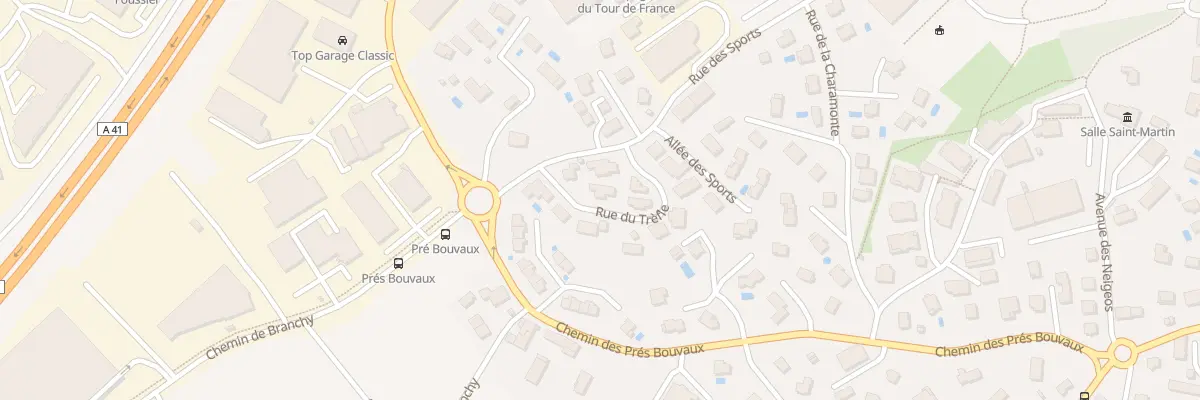 Plan du 3 Rue du Trèfle à Annecy