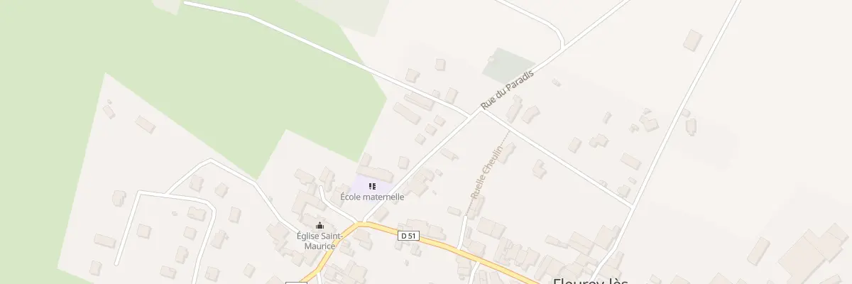 Plan du 3 Rue du Paradis à Fleurey-lès-Faverney