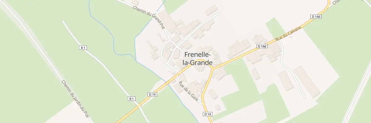 Plan du 76 Rue du Comté de Fresnel à Frenelle-la-Grande