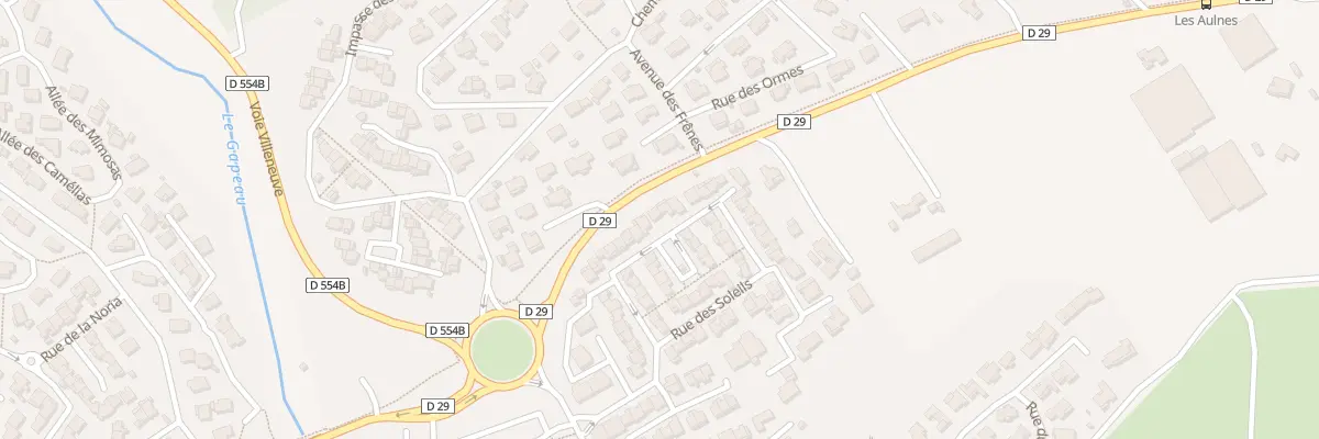 Plan du 33 Rue des Tournesols à La Crau