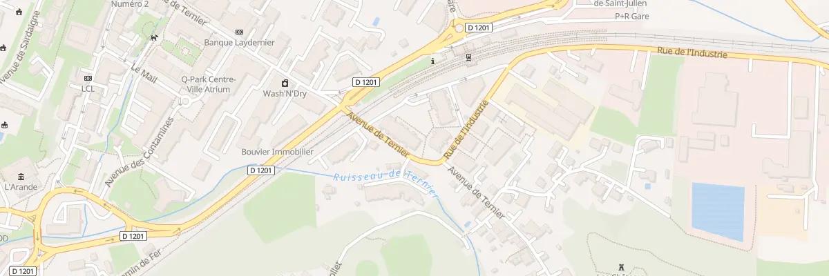 Plan du 3 Rue de l’industrie à Saint-Julien-en-Genevois