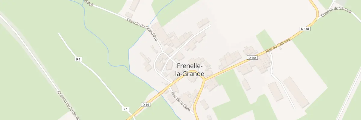 Plan du 66 Rue de l’Eglise à Frenelle-la-Grande