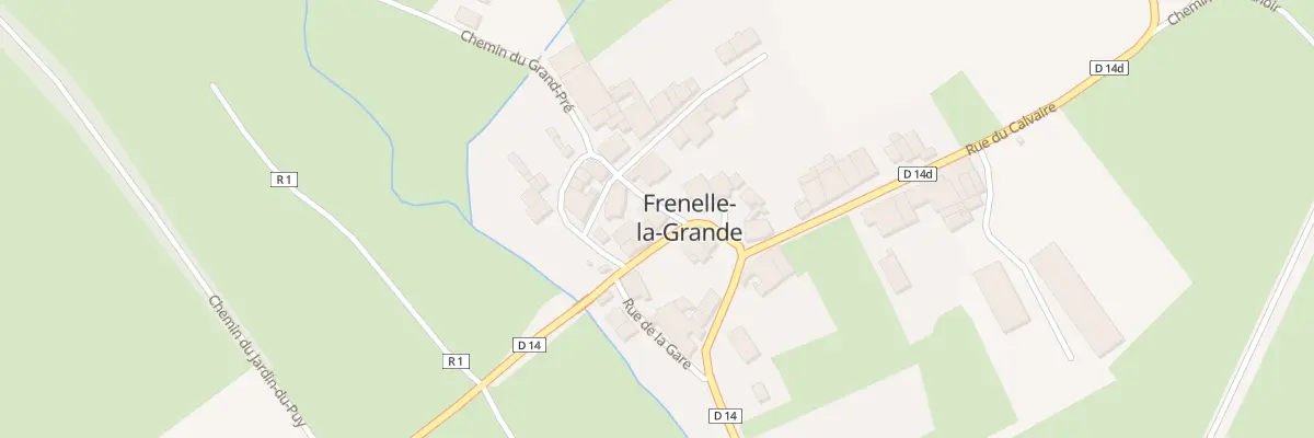 Plan du 60 Rue du Comté de Fresnel à Frenelle-la-Grande