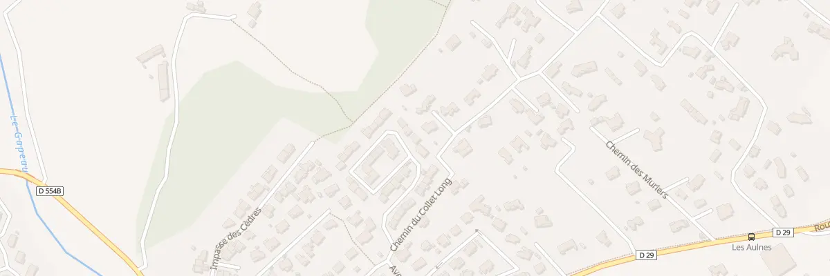 Plan du 24 Rue des Chênes à La Crau