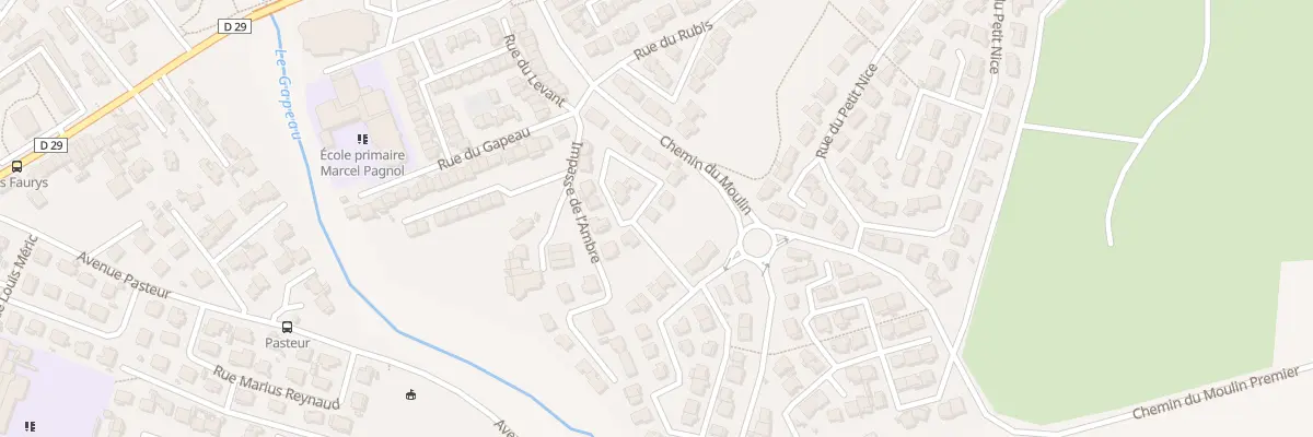 Plan du 3 Imp du Jade à La Crau